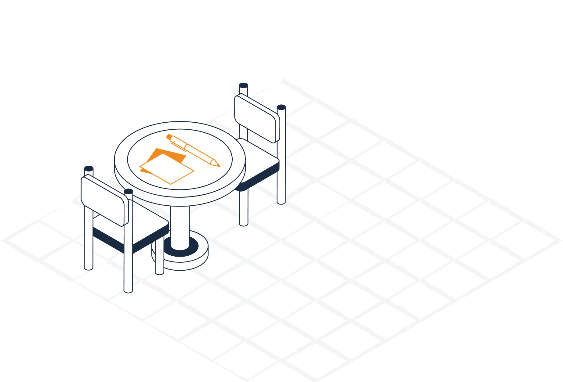 Beratungstisch Mit Dokumenten Und Stift